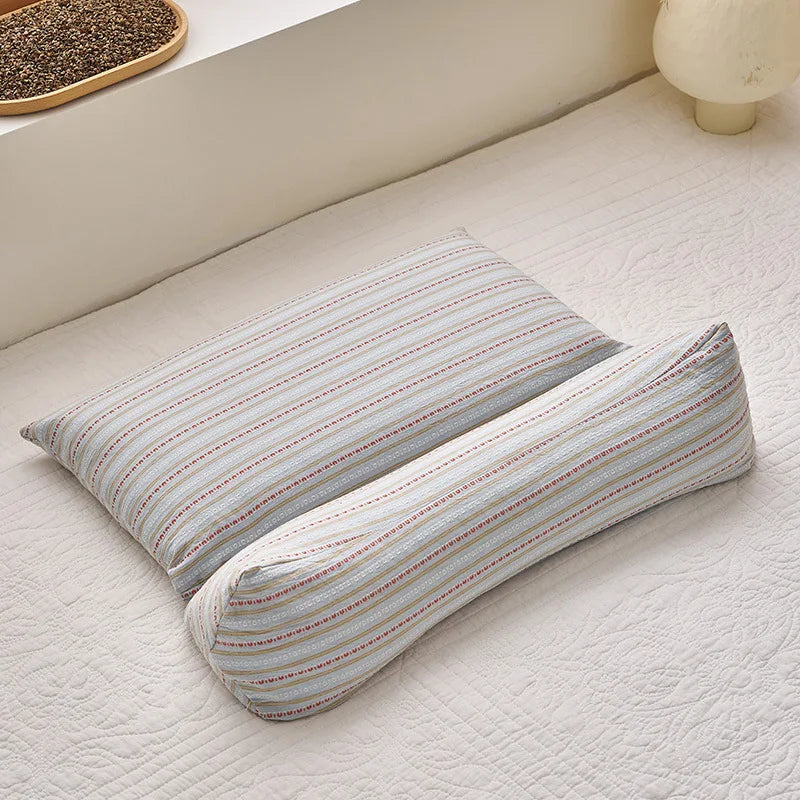 Cervical Protection Buckwheat Pillow Cotton Soft Breathable Neck Pillow Home Sleep Ergonomic Pillow Independent And Removable  My Store