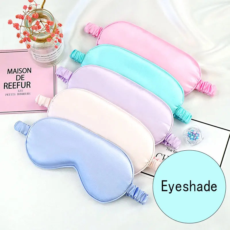 Imitated Silk Eye Mask | Breathable, Soft Comfort for Sleep & Travel  Dream Tech Sleep