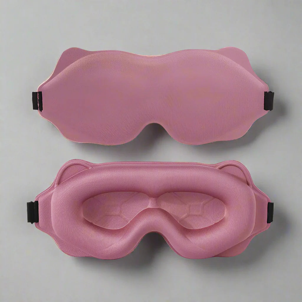 3D Mask for Sleep Eye Mask Lights Blockout Soft Padded Sleeping Masked Fabric Cover Shade Blindfold Eyepatch Travelsleepmask  Dream Tech Sleep