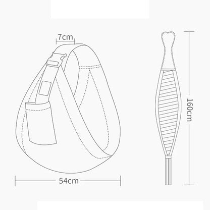 Baby Wrap Carrier Sling – Dual-Use Infant Carrier & Nursing Cover  My Store