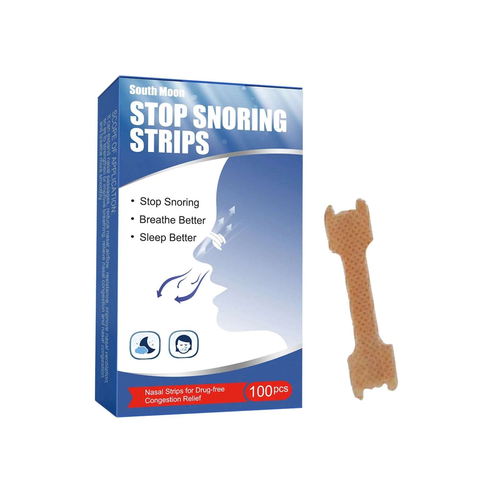 Breathe Nasal Strips | Stop Snoring, Prevent Mouth Opening  Dream Tech Sleep