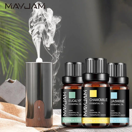Essential Oils Set - Chamomile, Eucalyptus, Jasmine & More for Diffusers  Dream Tech Sleep