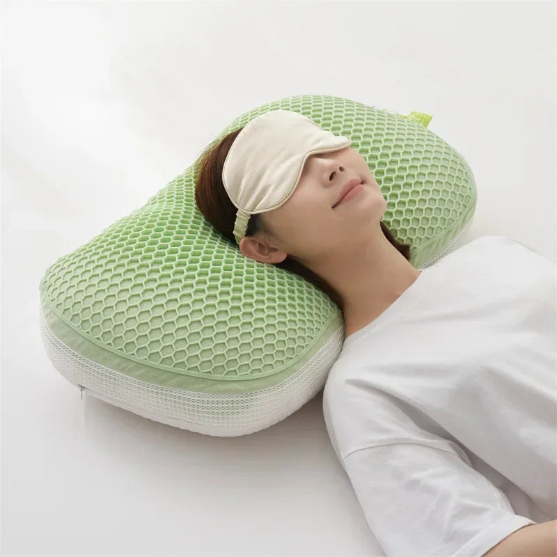 Gel protecting cervical vertebra pectin sleeping pillow Home sleeping non-pressure bone pillow high-end pillow core  Dream Tech Sleep