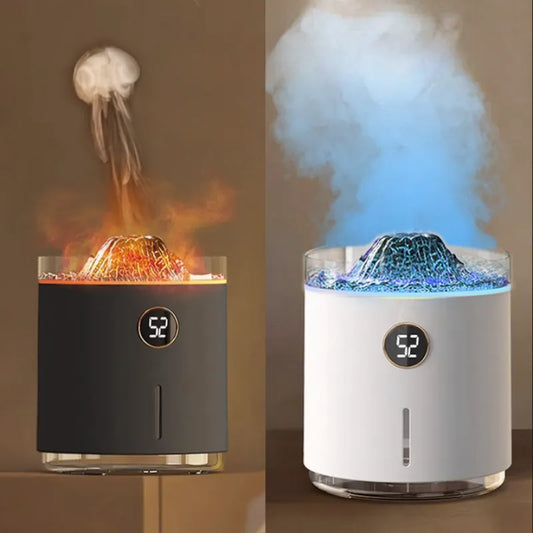 Volcano Flame Essential Oil Aroma Diffuser 350ML  Dream Tech Sleep