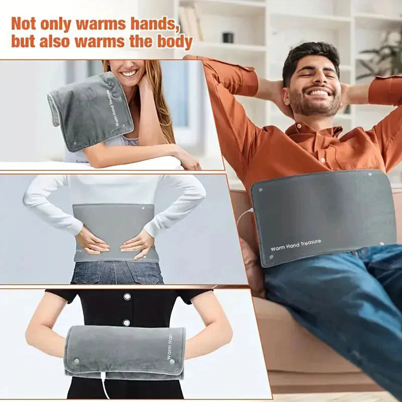New Graphene Quick Heating Warming Pad with Adjustable Temperature and Timing USB Power Supply Office and Home Warming Handbags  Dream Tech Sleep