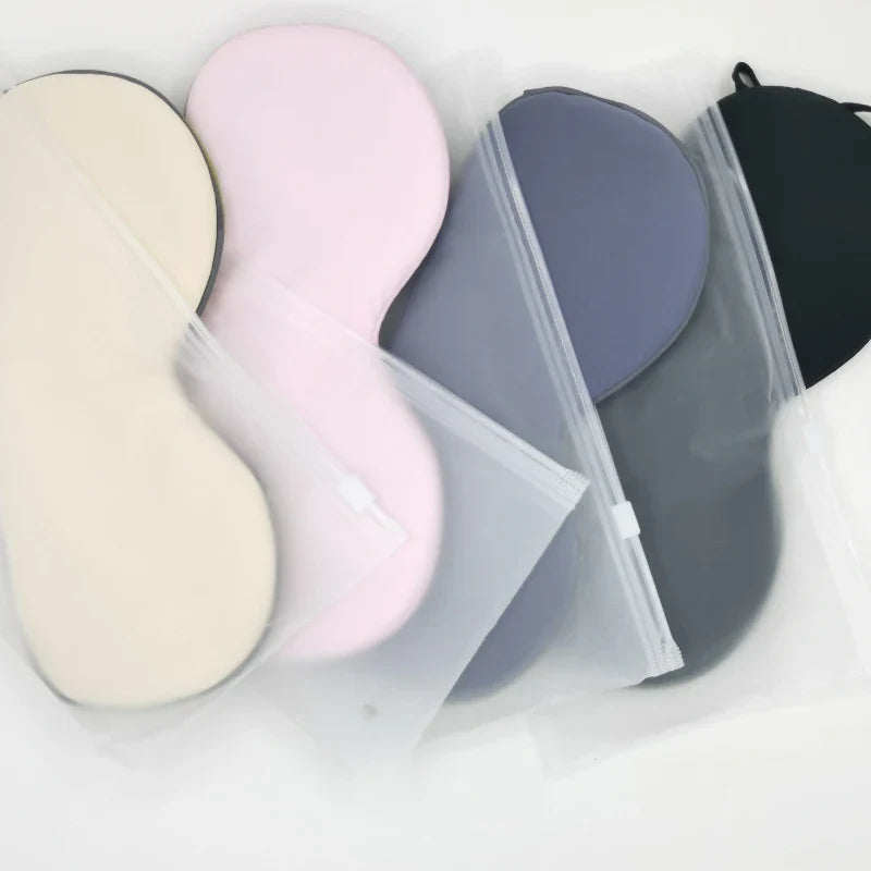 Silk Cotton Padded Eye Mask | Full Cover Light Block, Warm & Cold  Dream Tech Sleep
