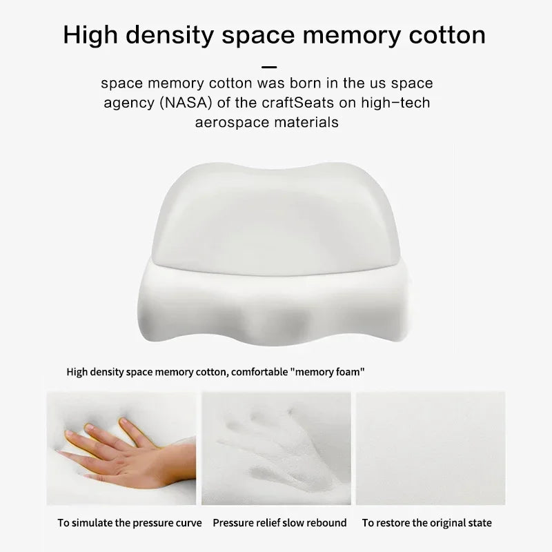 Cervical Pillow, Memory Foam Contour Pillow, Bed Pillows for Side Sleeper Ergonomic Orthopedic Sleeping Pillow  Dream Tech Sleep