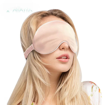 Imitated Silk Eye Mask | Breathable, Soft Comfort for Sleep & Travel  Dream Tech Sleep