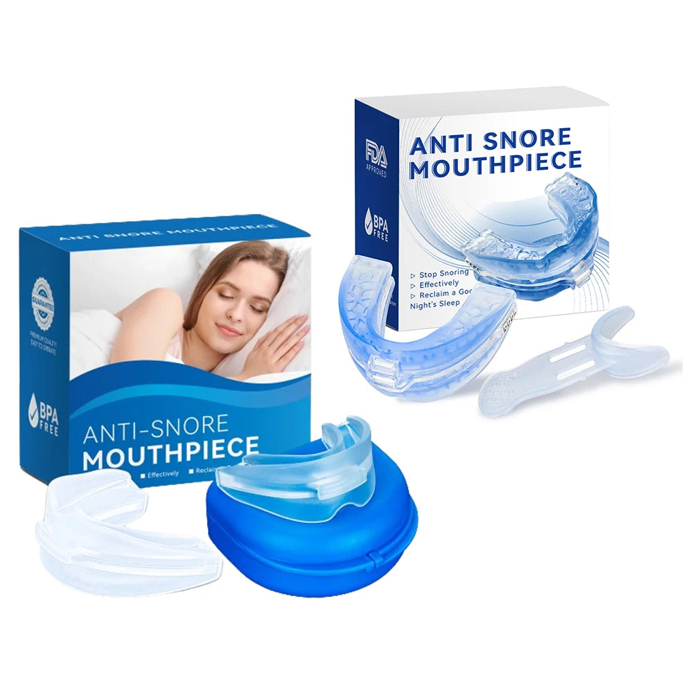 Anti Snoring Bruxism Mouth Guard Improve Sleeping Teeth Bruxism Sleep Aid Anti-Snore and Apnea Device To Stop Snoring  Dream Tech Sleep