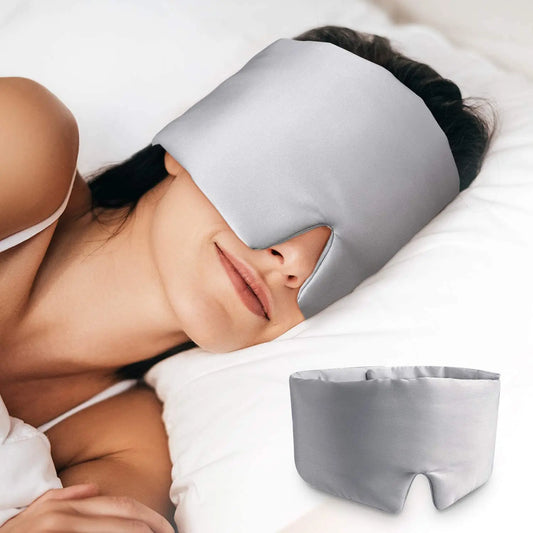 Silk Sleep Mask – Ultra-Soft, Light-Blocking Eye Mask for Better Sleep
