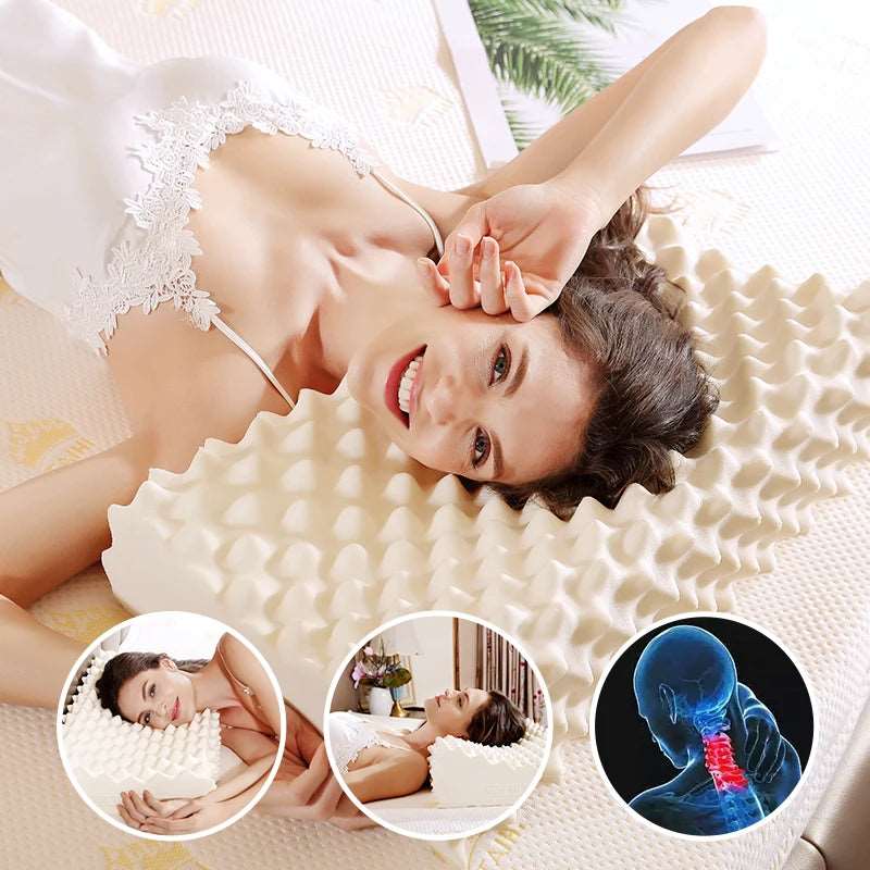 93% Natural Latex Pillow for Neck Pain  Dream Tech Sleep