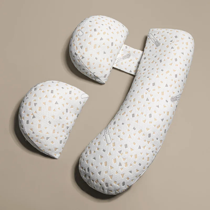 Soft U-Shaped Pregnancy Pillow | Lumbar Support & Side Sleeper Cushion  Dream Tech Sleep