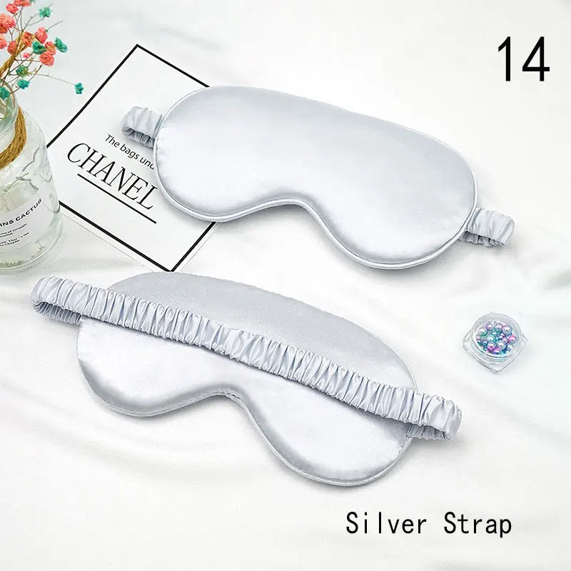 Imitated Silk Eye Mask | Breathable, Soft Comfort for Sleep & Travel  Dream Tech Sleep