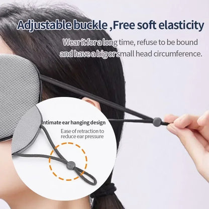 Silk Cotton Padded Eye Mask | Full Cover Light Block, Warm & Cold  Dream Tech Sleep