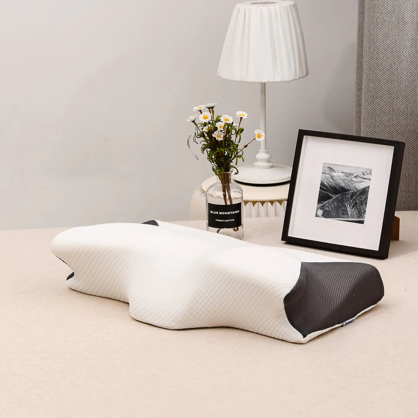 Orthopedic Memory Foam Pillow for Neck and Spine Support  Dream Tech Sleep