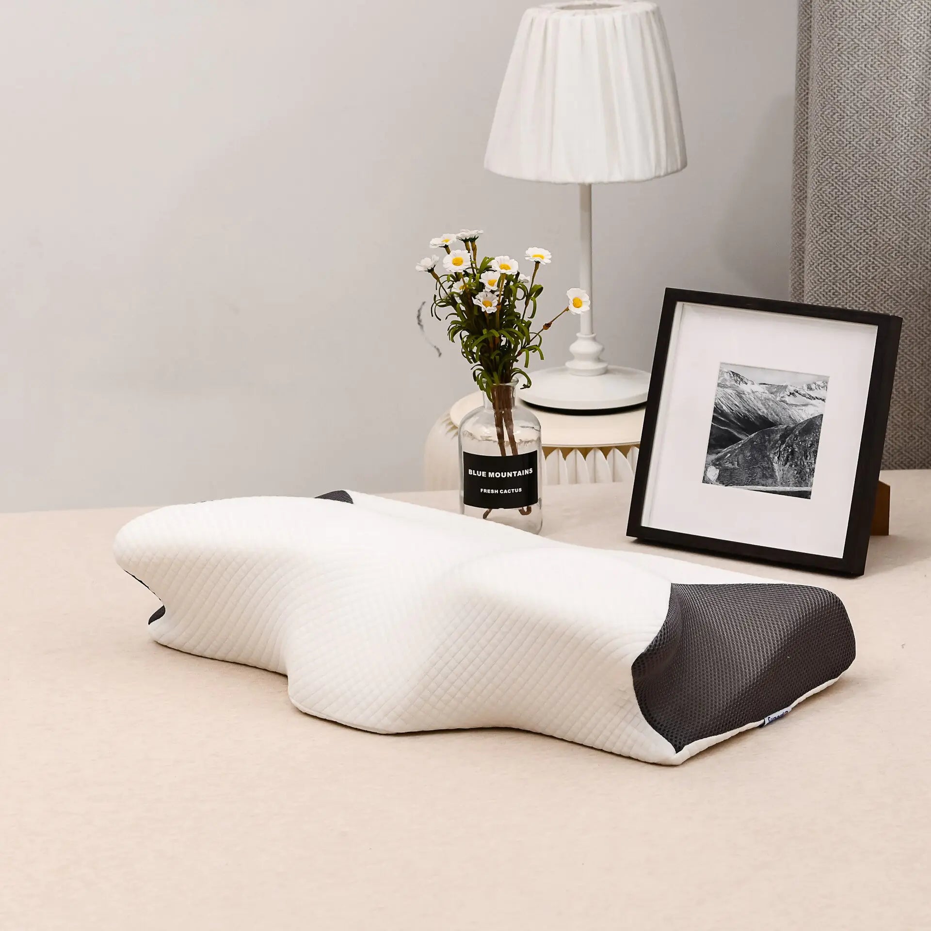 Orthopedic Memory Foam Pillow for Neck and Spine Support  Dream Tech Sleep
