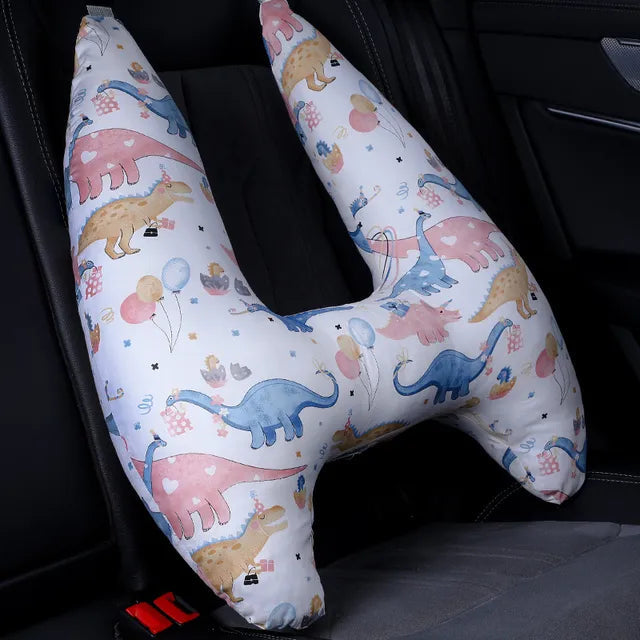 Adorable Kids Animal Travel Pillow for Comfy Journeys  Dream Tech Sleep