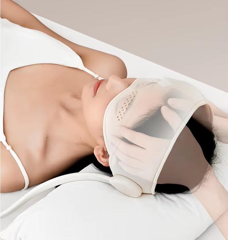 New Creative Sleep Aid Head Eye Massager Heating Pain Relief Relaxing Apparatusma Massage At Home  Dream Tech Sleep