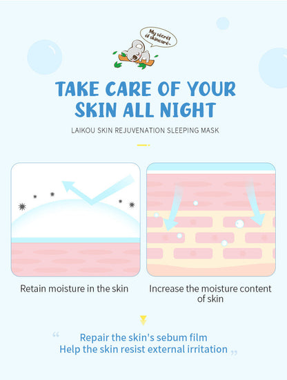 Clean Sleep Facial Mask Sheet  Dream Tech Sleep