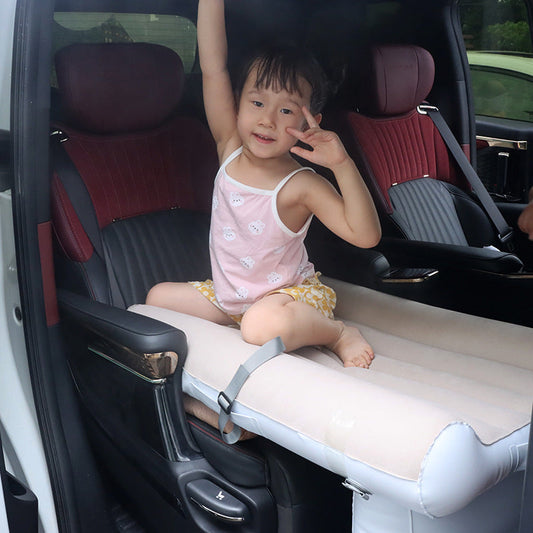 Portable Travel Inflatable Bed for Kids - Bus, Train, Airplane  Dream Tech Sleep