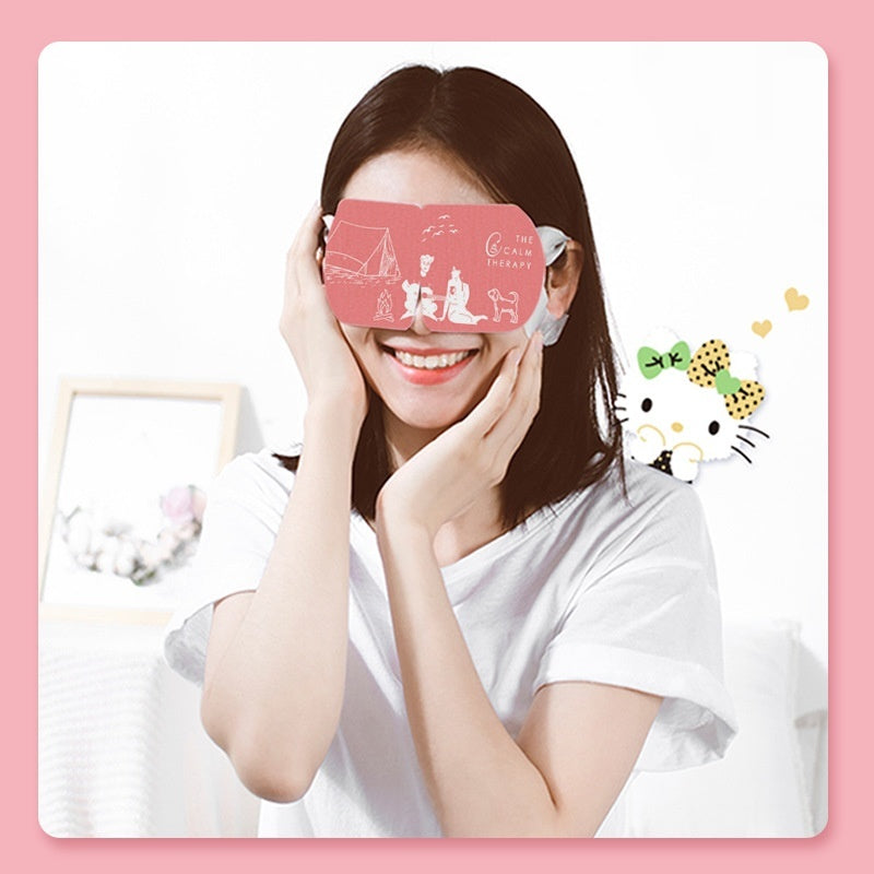 Sakura Steam Texture Hot Eye Patch Sleep Shading  Dream Tech Sleep
