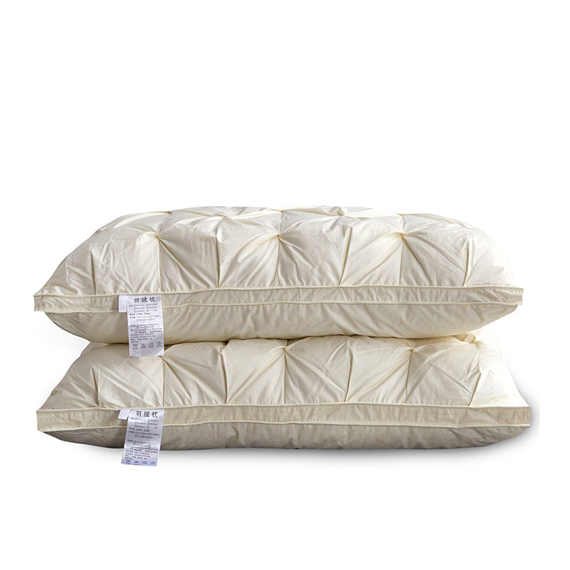 Luxurious White Goose Down Pillow  Dream Tech Sleep