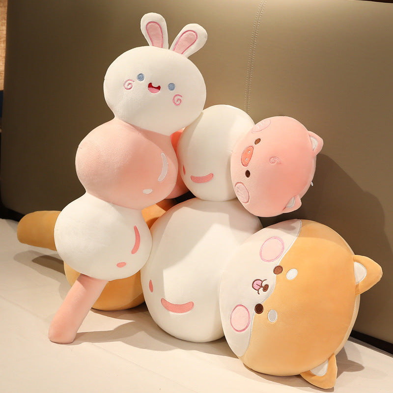 Plush Toy Leg Pillow for Comfortable Sleep - Clip Design  Dream Tech Sleep