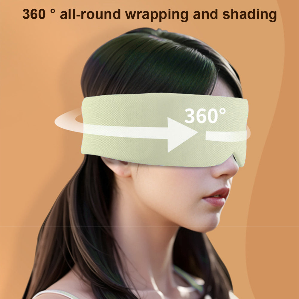 Silk Cotton Padded Eye Mask | Full Cover Light Block, Warm & Cold  Dream Tech Sleep