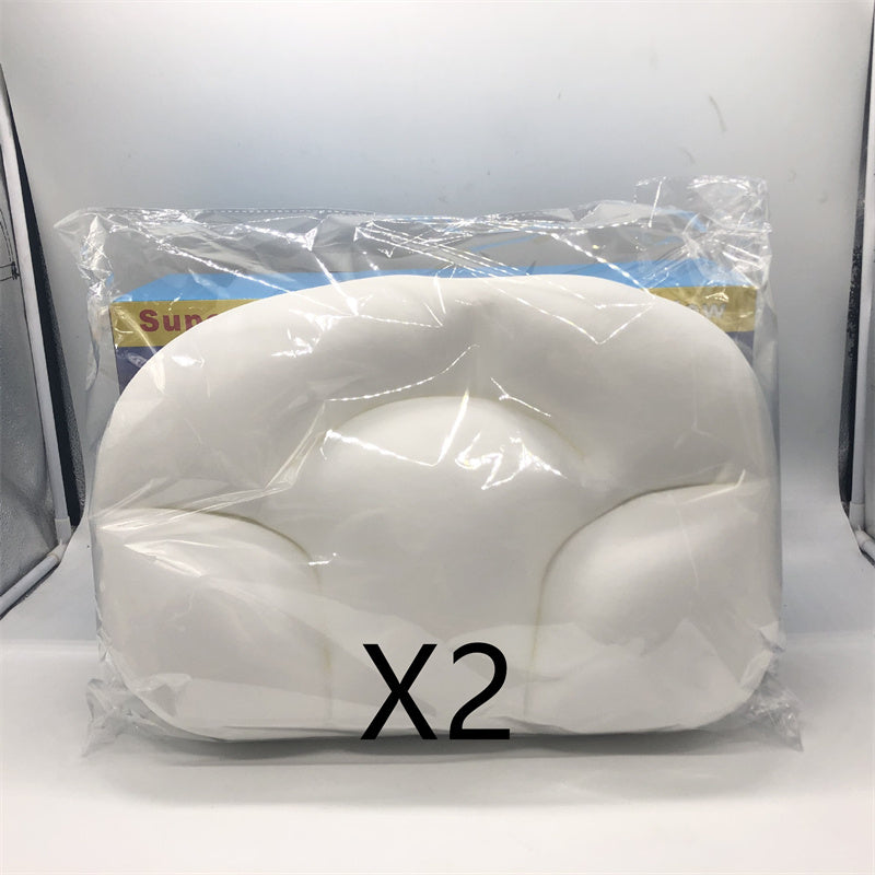 Comfortable Soft Foam Egg Shape Neck Support Sleep Pillow  Dream Tech Sleep