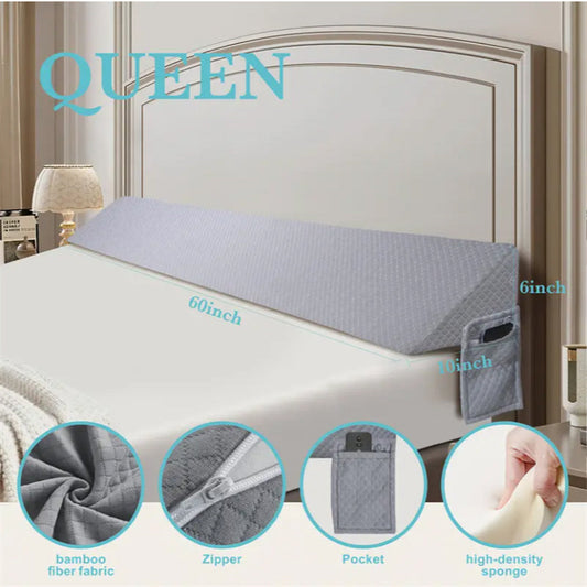 Air Layer Wedge Pillow-grey  My Store