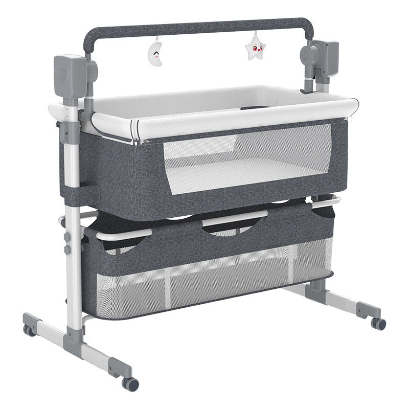 Portable Electric Bassinet - Foldable Baby Bedside Bed for Newborns  Dream Tech Sleep