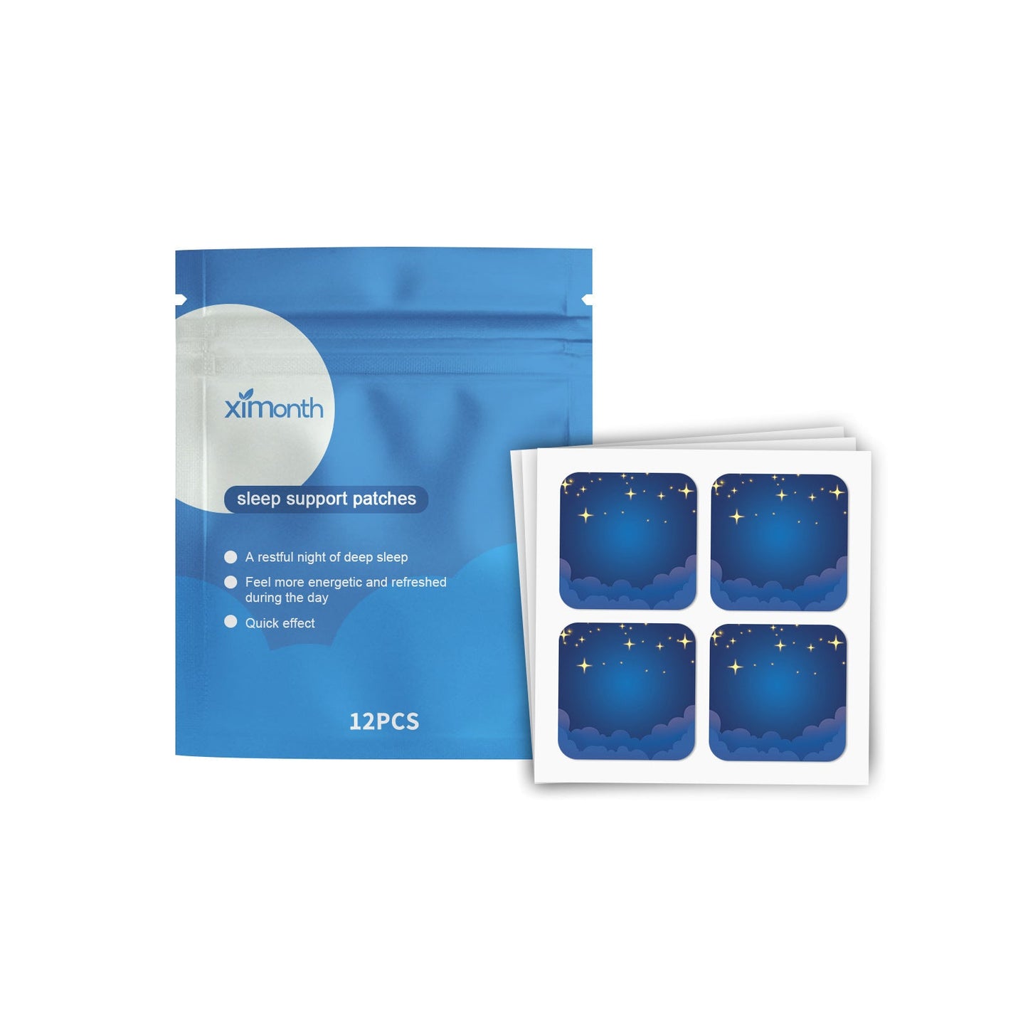Sleep Stickers | Relax Body & Mind, Relieve Stress for Better Sleep  Dream Tech Sleep