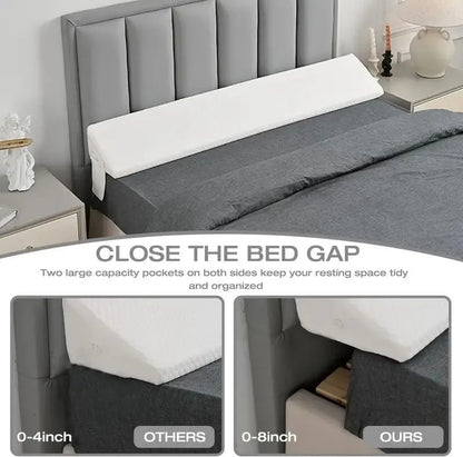 Air Layer Fabric Gap Pillow Diamond-shaped Pocket193x24.5x15cm  My Store