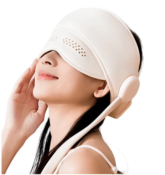 New Creative Sleep Aid Head Eye Massager Heating Pain Relief Relaxing Apparatusma Massage At Home  Dream Tech Sleep