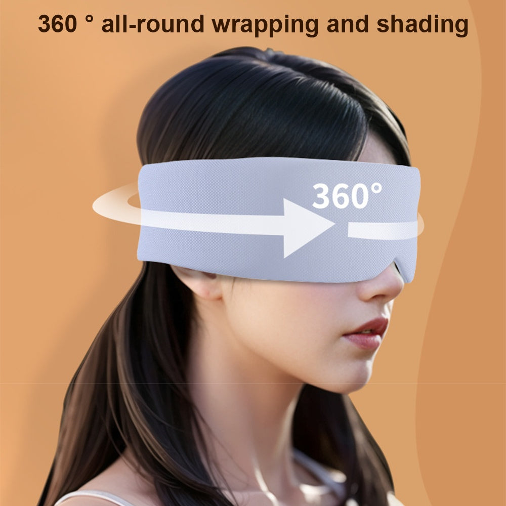 Silk Cotton Padded Eye Mask | Full Cover Light Block, Warm & Cold  Dream Tech Sleep