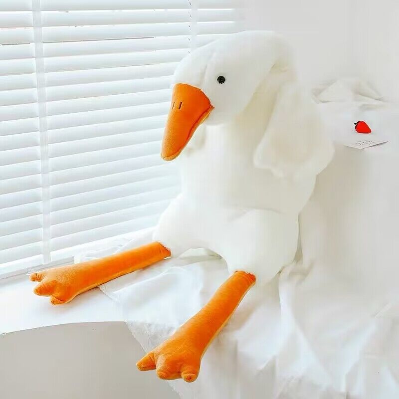 Cute Big White Geese Pillow Plush Toy  Dream Tech Sleep