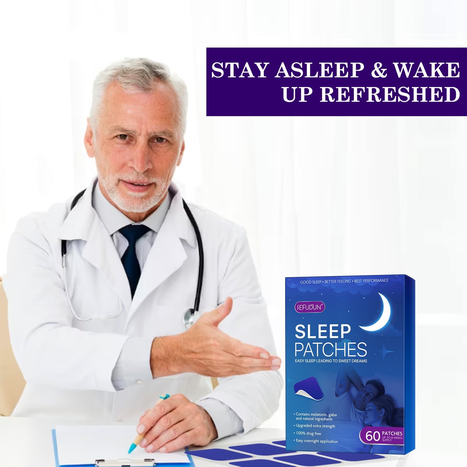Insomnia Patch | Sleep Joy Patch for Better Sleep  Dream Tech Sleep