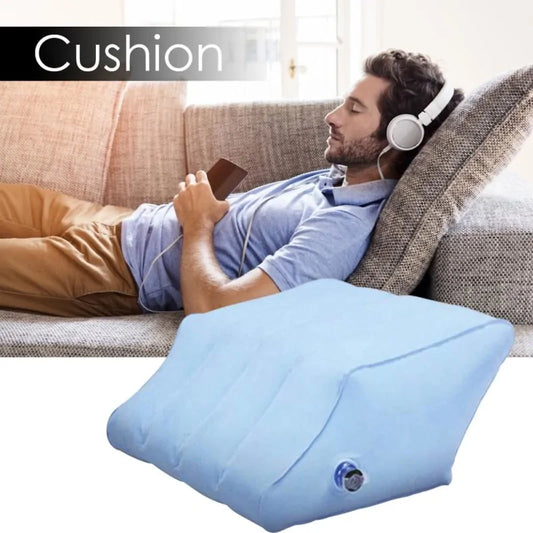 Inflatable Leg Pillow for Travel and Relaxation  Dream Tech Sleep