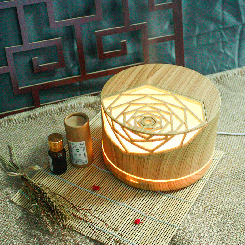 Wood Grain Home Advanced Aroma Diffuser - Ultrasonic Essential Oil Diffuser  Dream Tech Sleep