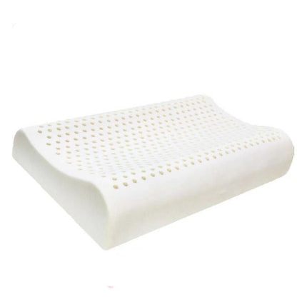 Natural Latex Neck Pillow - Orthopedic Support for Pain Relief  Dream Tech Sleep