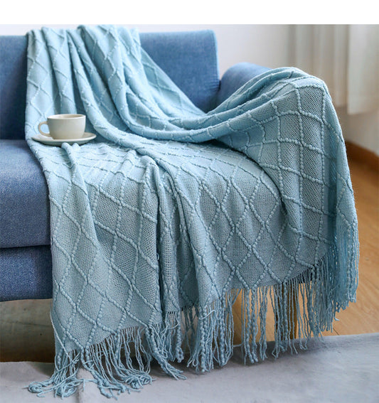 Sofa Blanket Cover Blanket Nordic My Store