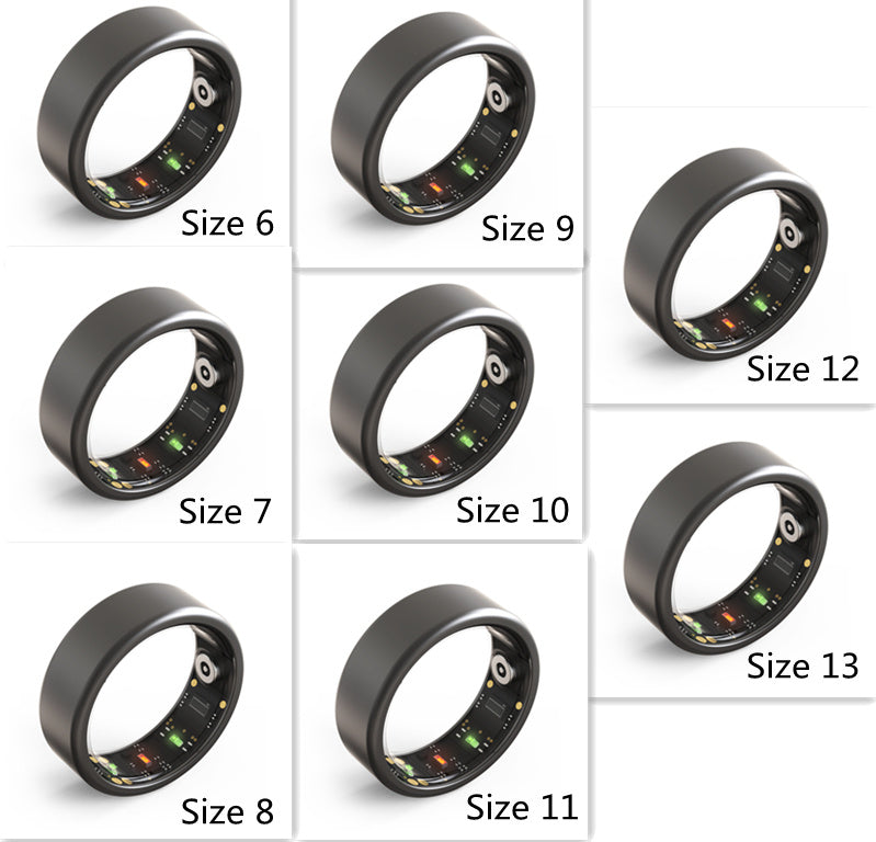 Smart Heart Rate Blood Oxygen Sleep Analysis Detection Ring Waterproof Multifunctional Ring  Dream Tech Sleep
