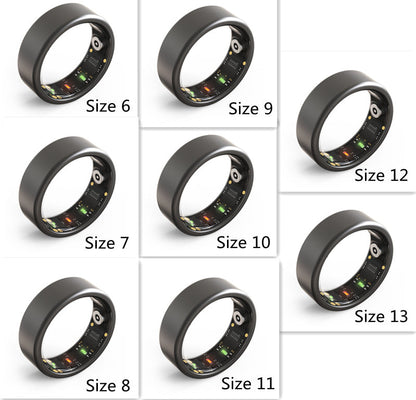 Smart Heart Rate Blood Oxygen Sleep Analysis Detection Ring Waterproof Multifunctional Ring  Dream Tech Sleep