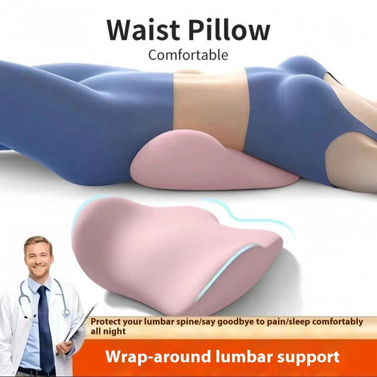 Bed Sleeping Waist Pillow Ergonomic Flat Lying Artifact Special For Sleep Lumbar Support  My Store