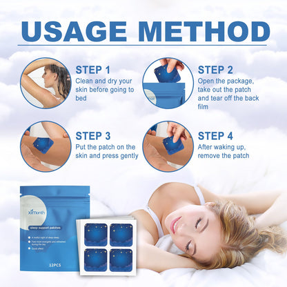 Sleep Stickers | Relax Body & Mind, Relieve Stress for Better Sleep  Dream Tech Sleep