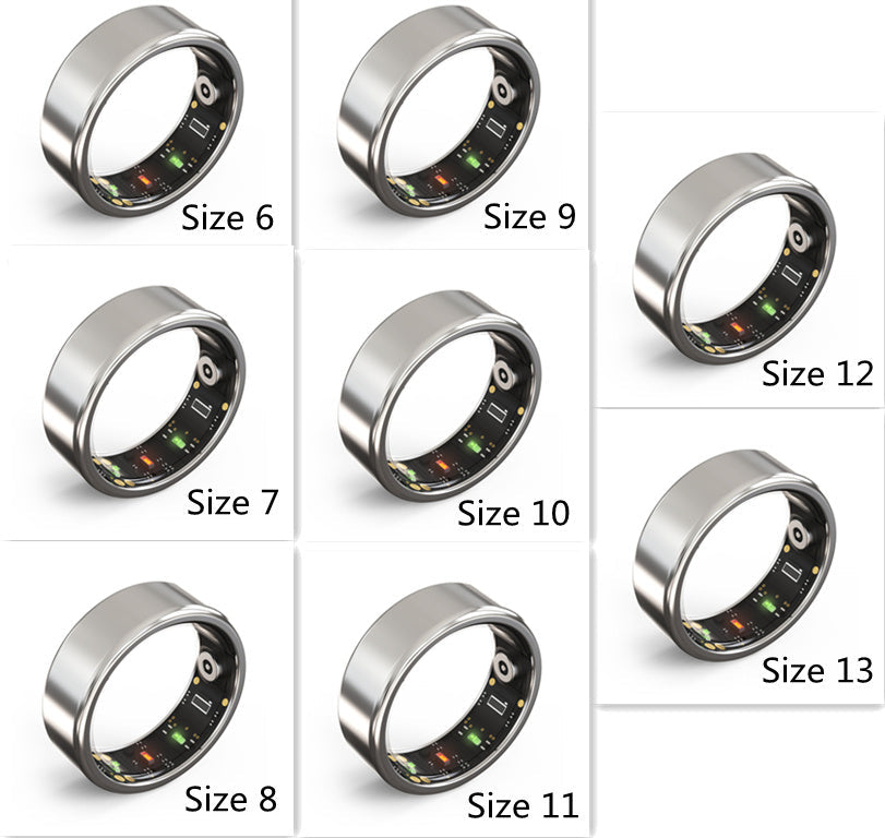 Smart Heart Rate Blood Oxygen Sleep Analysis Detection Ring Waterproof Multifunctional Ring  Dream Tech Sleep