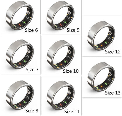 Smart Heart Rate Blood Oxygen Sleep Analysis Detection Ring Waterproof Multifunctional Ring  Dream Tech Sleep