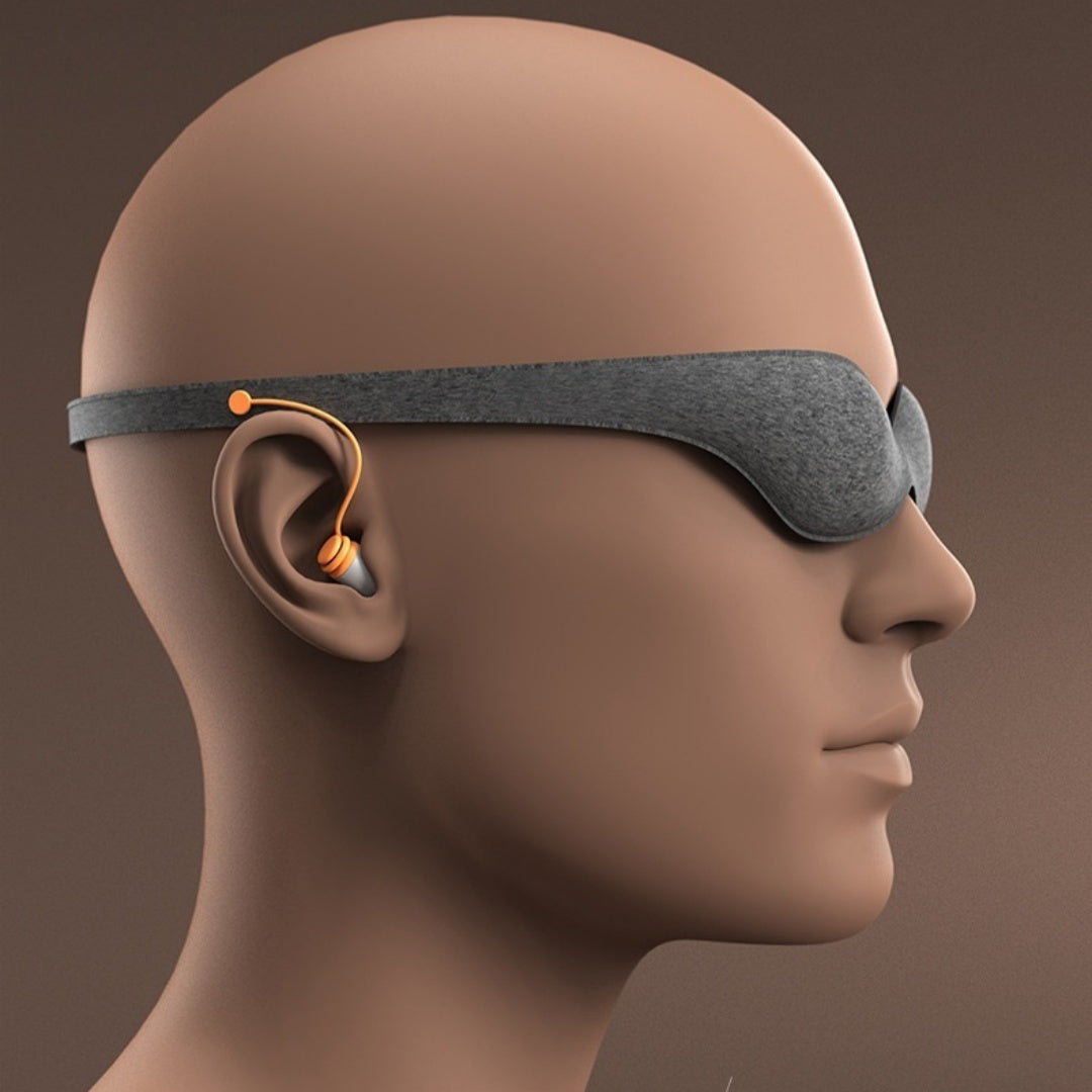 Earmuffs Soundproof Noise Reduction Sleeping Eyes Relieve Fatigue Eye Mask Sleep  My Store