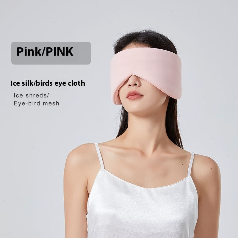 Warm And Cool Double Feeling Space Capsule Eye Mask Special For Sleep Office Travel Nap  My Store
