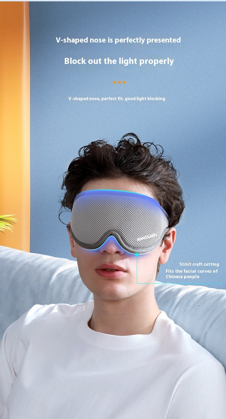 Cross-border Removable Removable Eye Contour Memory Foam Unisex Sleep Blackout Eye Mask  My Store